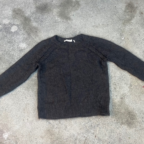 Isabel Marant mohair sweater made in Italy dark brown superkid pullover small xs - Picture 4 of 10